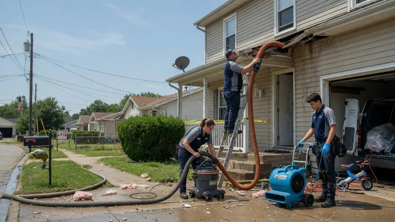 Water Damage Restoration in Conroe, TX near me
